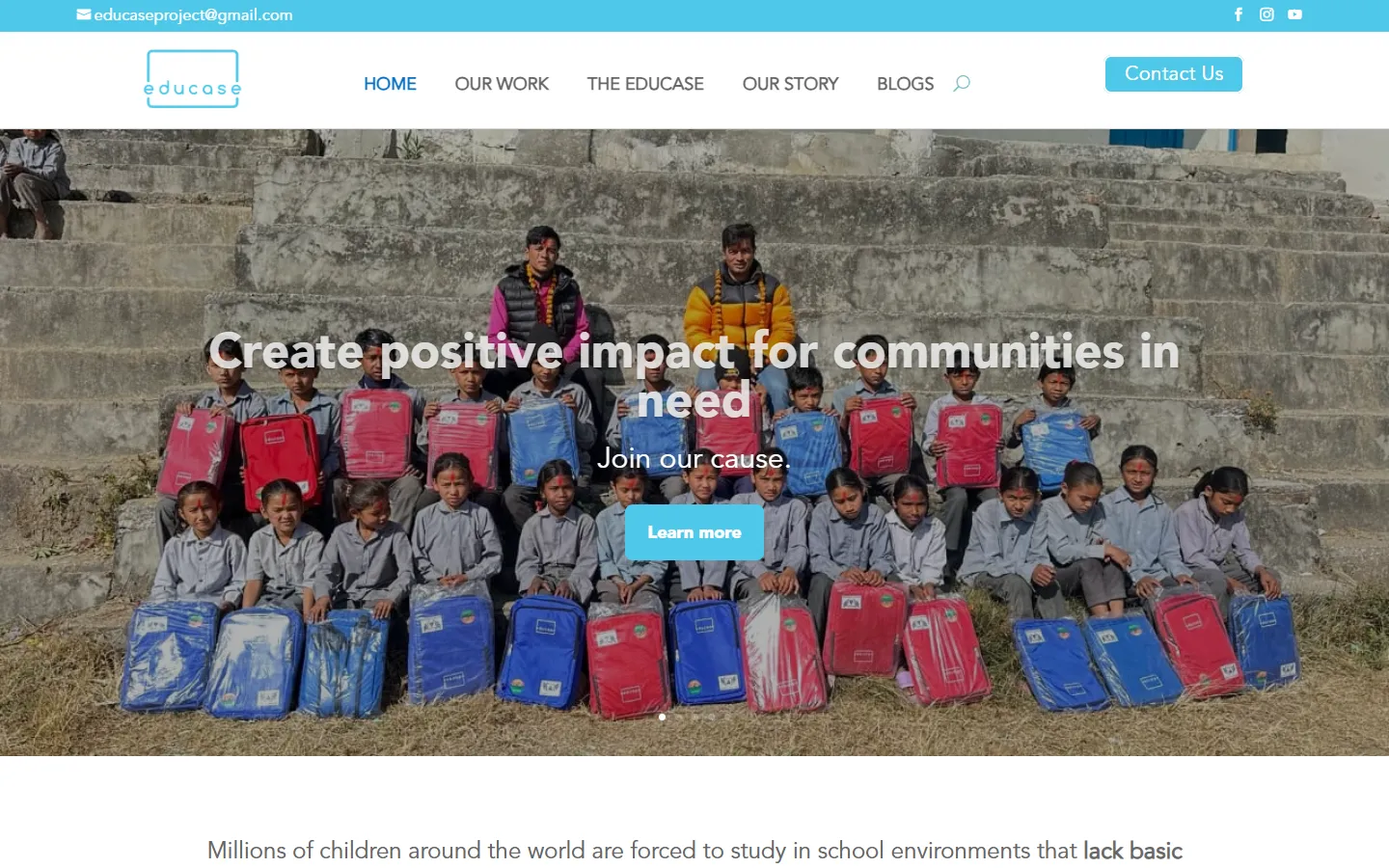 Educase website screenshot